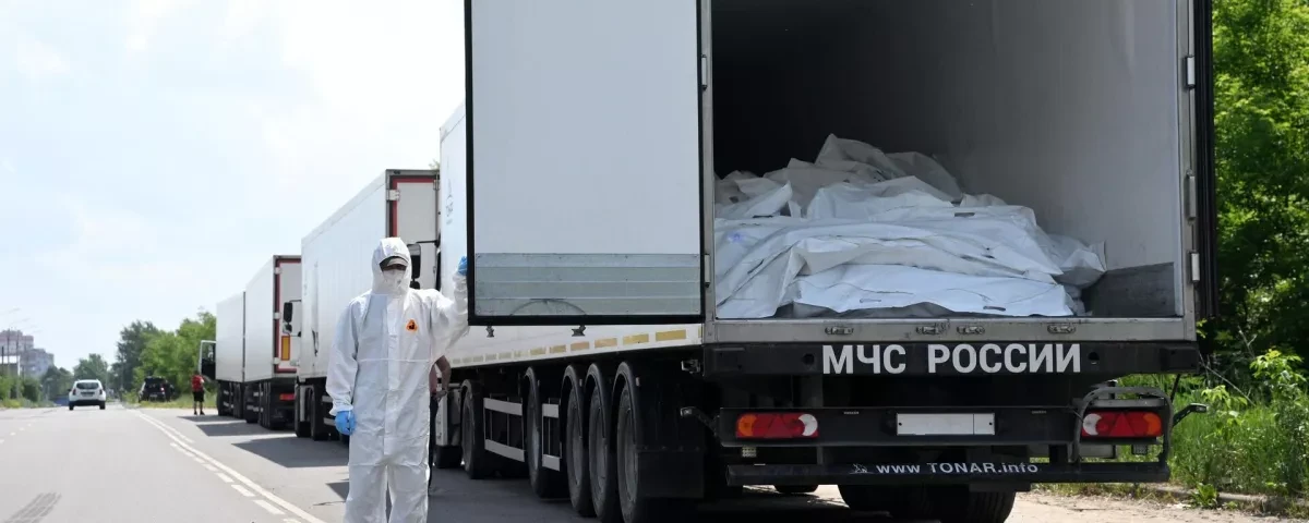 Ukraine, Russia exchange bodies of fallen soldiers