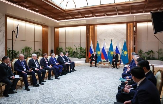 Токаев: визит Путина показал качественные изменения в сотрудничестве с Казахстаном