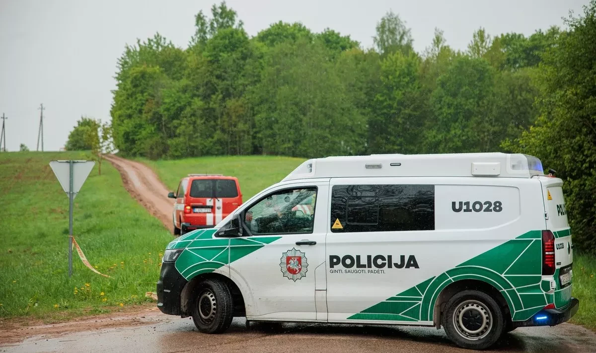 Drone crash site in Lithuania found to contain explosives, authorities say