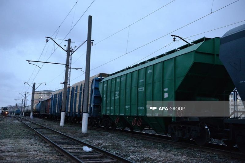 Российское зерно отправлено в Армению транзитом через территорию Азербайджана