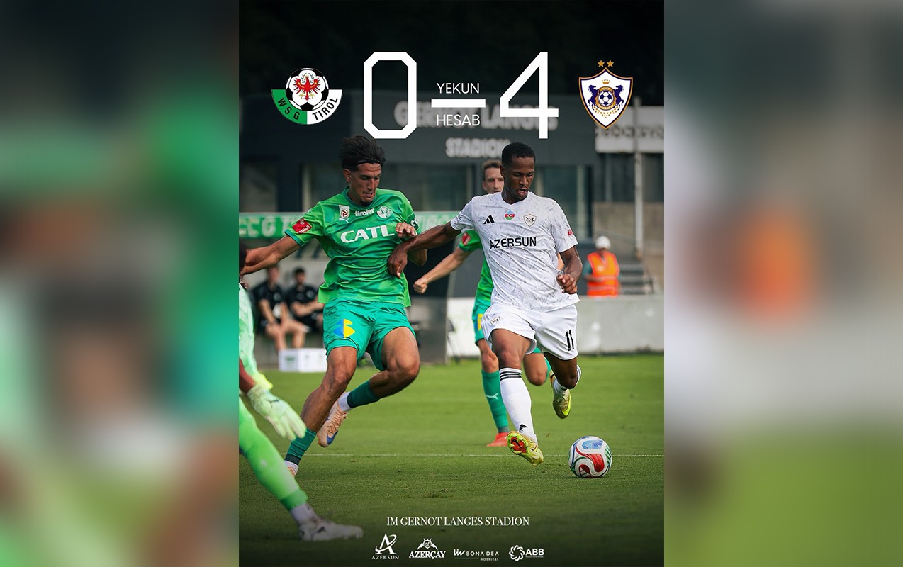 “Qarabağ” Avstriya klubunu darmadağın etdi