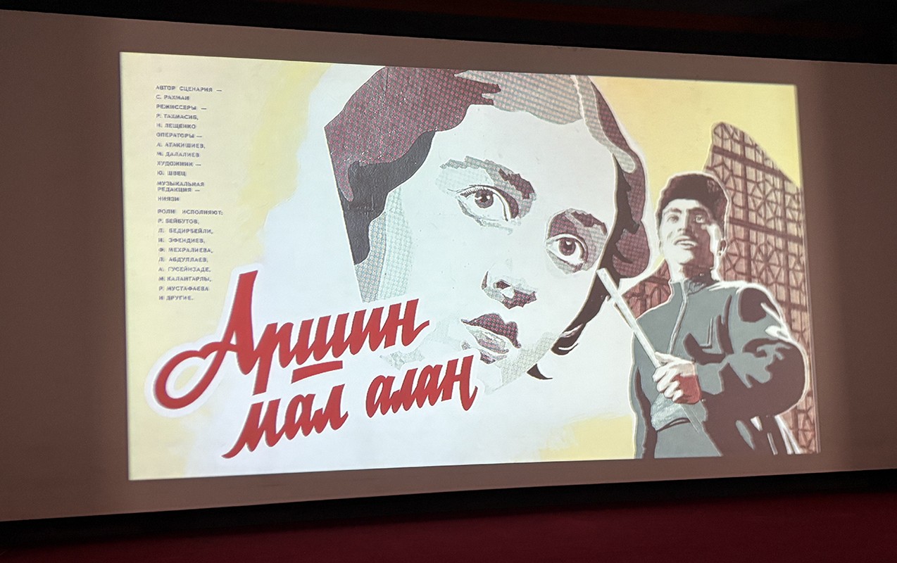 “Cənnət yuxusu”, “Arşın mal alan” və “Doğma torpaq” filmləri Aşqabadda nümayiş olundu - Fotolar