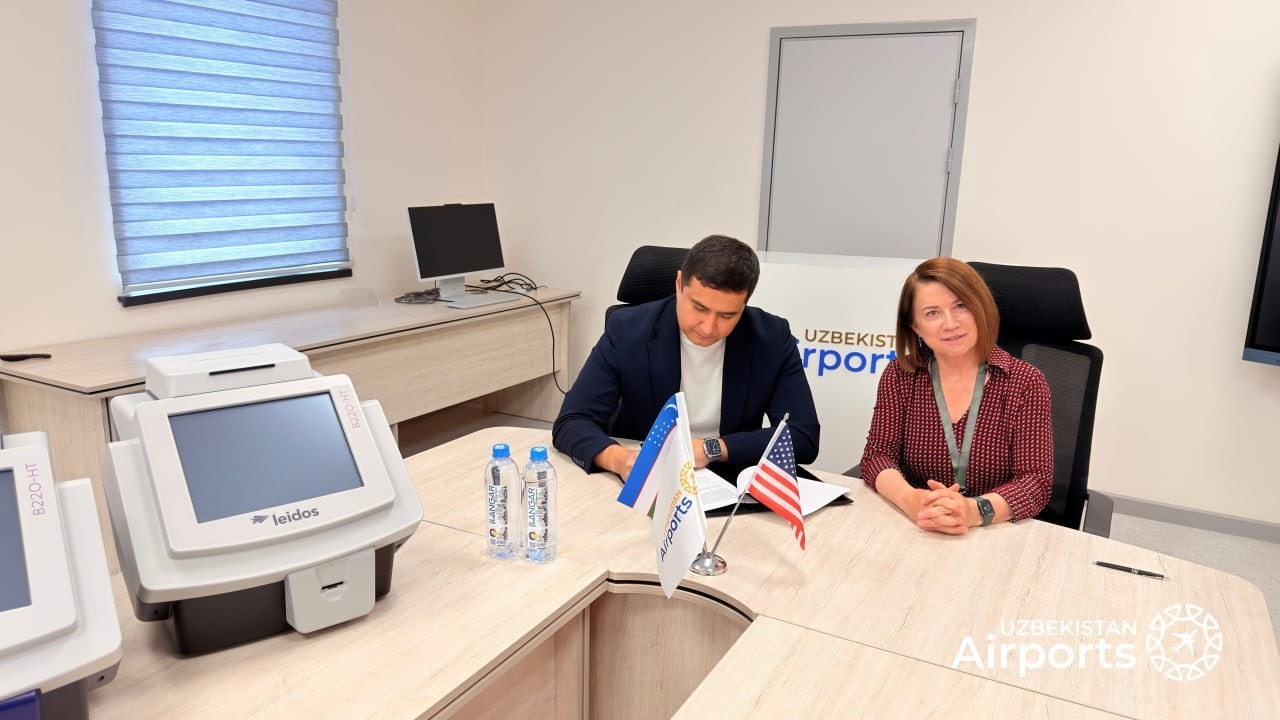 U.S. donates advanced explosives detection equipment to Uzbekistan’s Airports