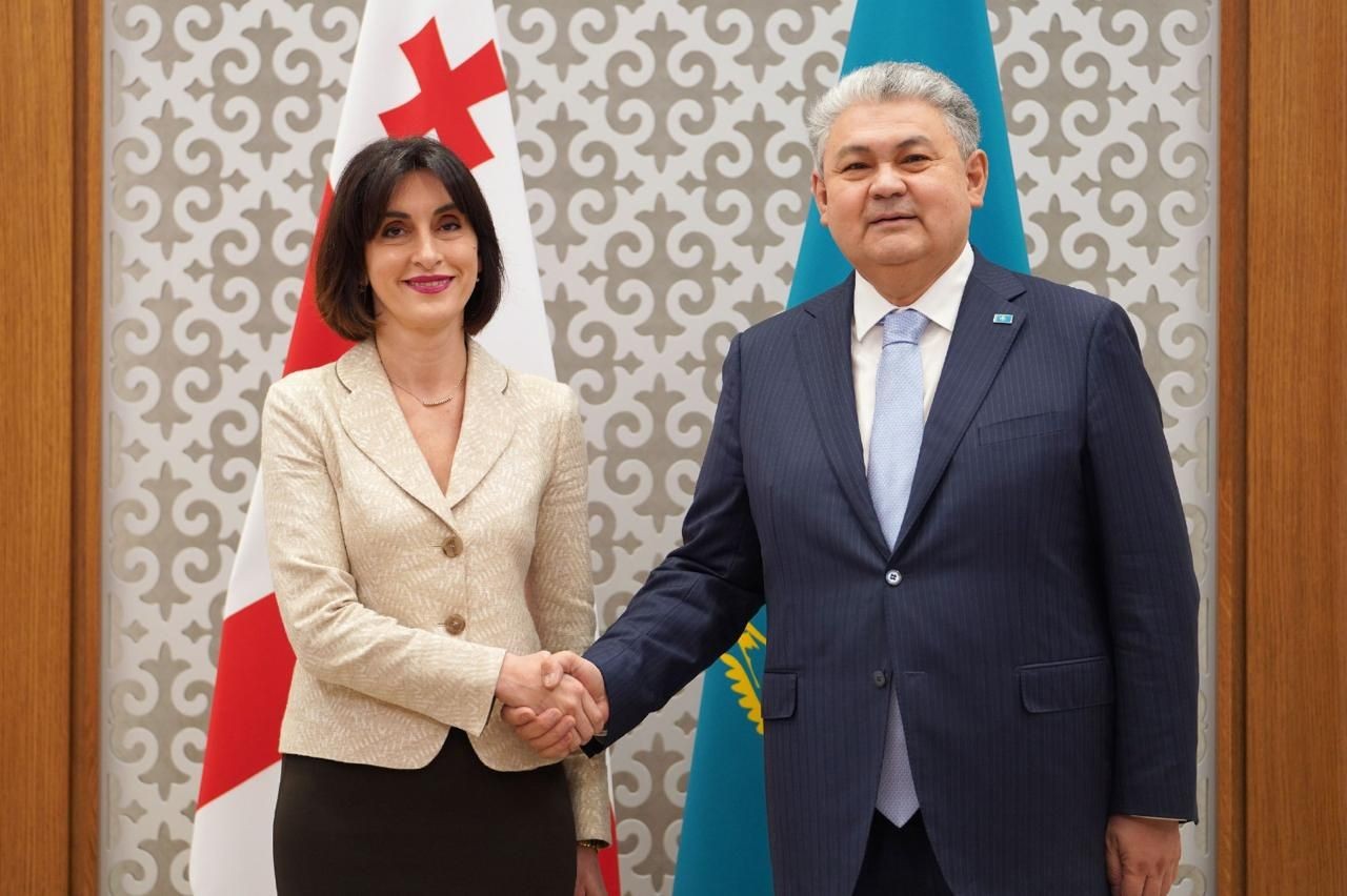Georgia and Kazakhstan discuss Middle Corridor development