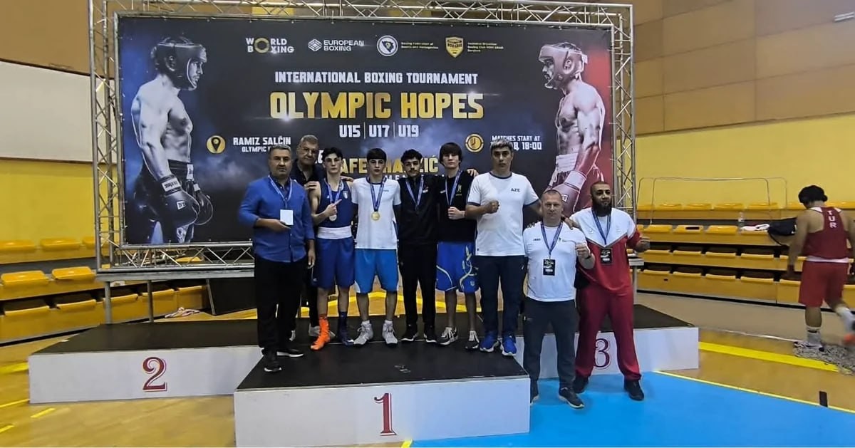 Boksçularımız "Olimpiya ümidləri" turnirində 12 medal qazandı