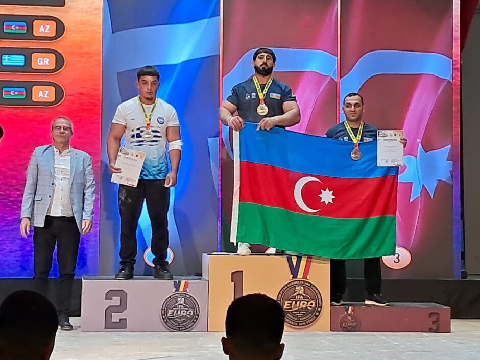 FHN-in əməkdaşı Avropa çempionatında bürünc medal qazandı