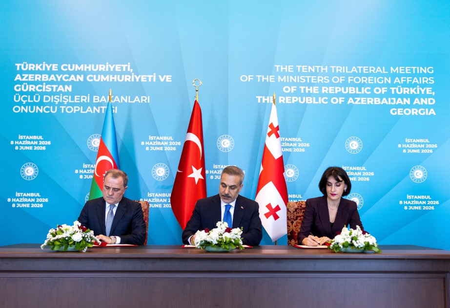 Istanbul Declaration adopted with participation of foreign ministers of Türkiye, Azerbaijan, and Georgia