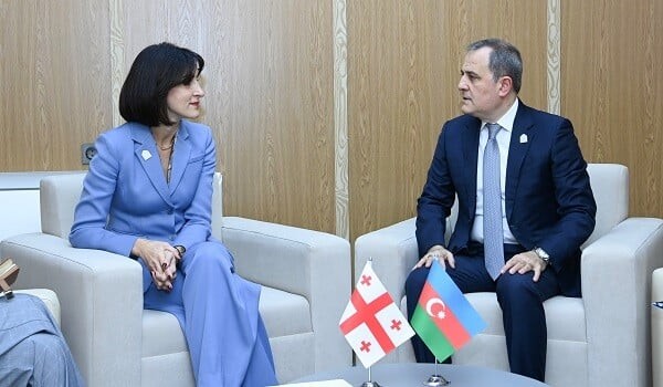 Bayramov meets Georgian FM in Istanbul