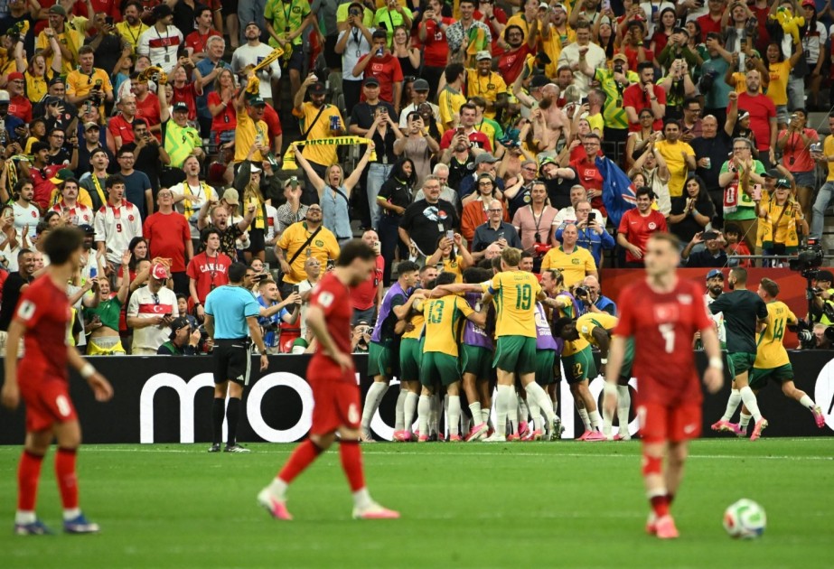 Australia stun Türkiye 2-0 in Group D clash