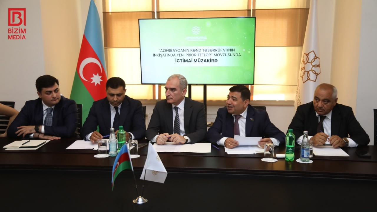 Bakıda aqrar profilli QHT-lərin ictimai müzakirəsi keçirildi