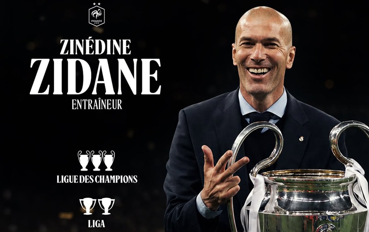 Zidan rəsmən Fransa millisində