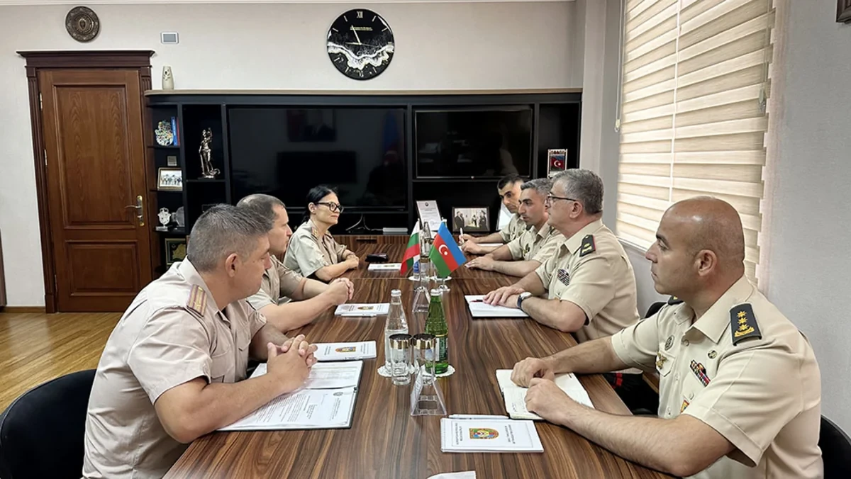 Азербайджан и Болгария обсудили совместные учения сотрудников военной полиции