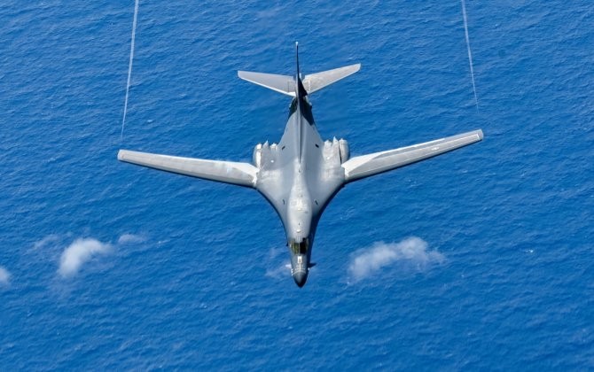 ABŞ İrana zərbələrdə ilk dəfə B-1 strateji bombardmançısından istifadə edib -