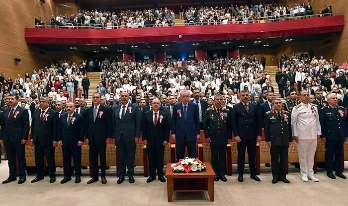 Zakir Hasanov attends military graduation in Turkiye - Photo