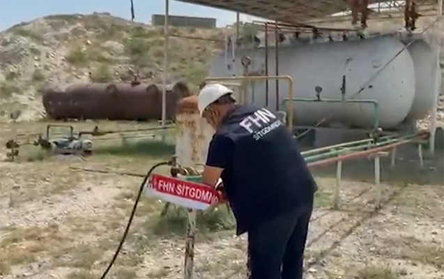 Obyektini qanunsuz bərpa etmişdi - İkinci dəfə bağlandı - Video