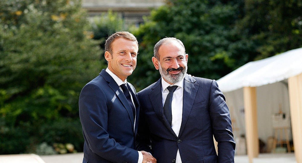 Macron, Pashinyan discuss Armenia-Azerbaijan peace process