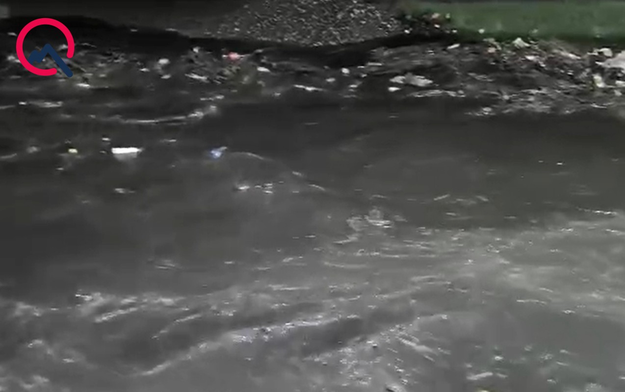 Ağstafaya sel gəldi - Video