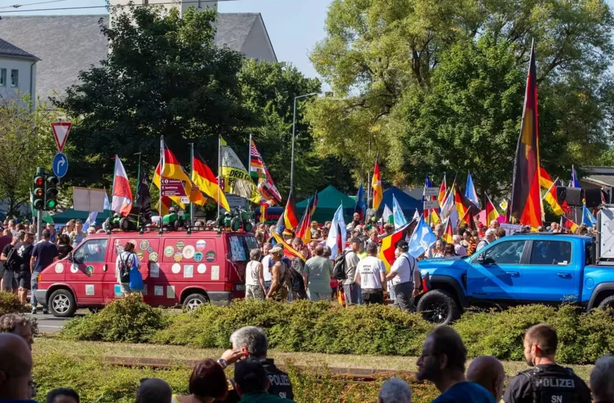 Almaniyada etirazlar -
