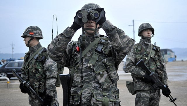 N. Korean troops retreat after S. Korean warning shots
