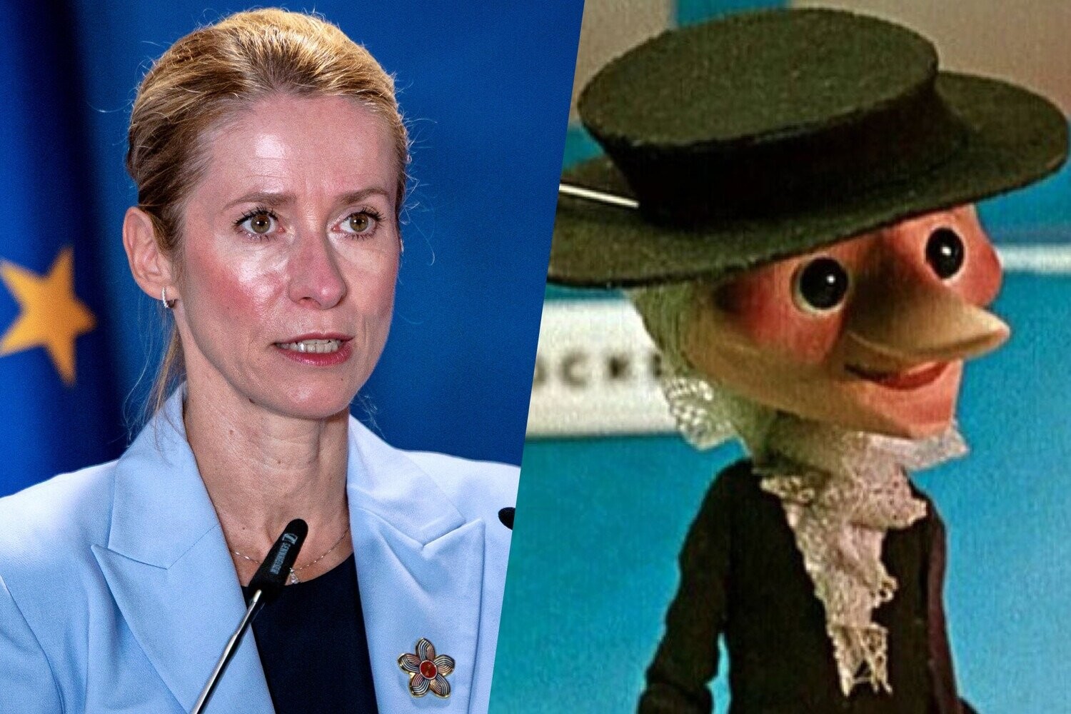 Zaxarova Kallası Şapoklyakla müqayisə etdi -
