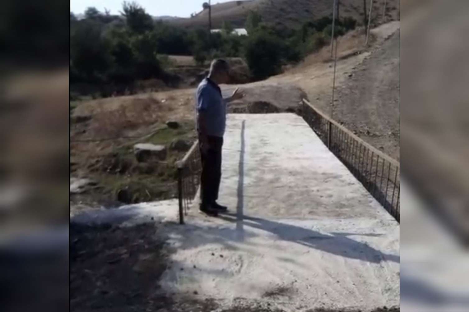 Tanınmış müğənni iki rayonu birləşdirən yol çəkdi   - VİDEO
