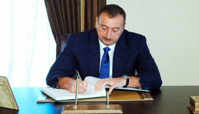 İlham Əliyev bu sazişi təsdiqlədi