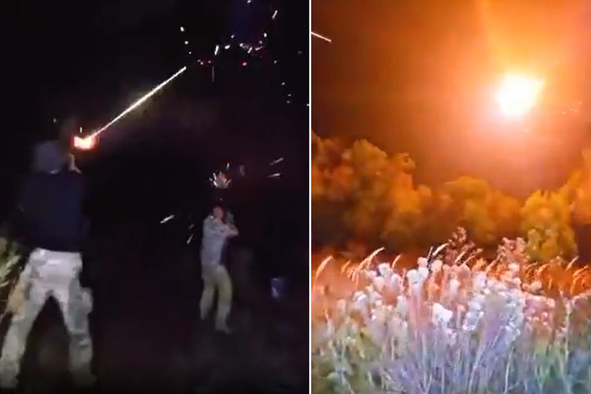 Rus əsgərləri ölümlə burun-buruna: Kamikadze dron belə vuruldu - VİDEO