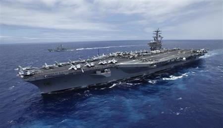 US Navy weighs renaming aircraft carrier after Trump