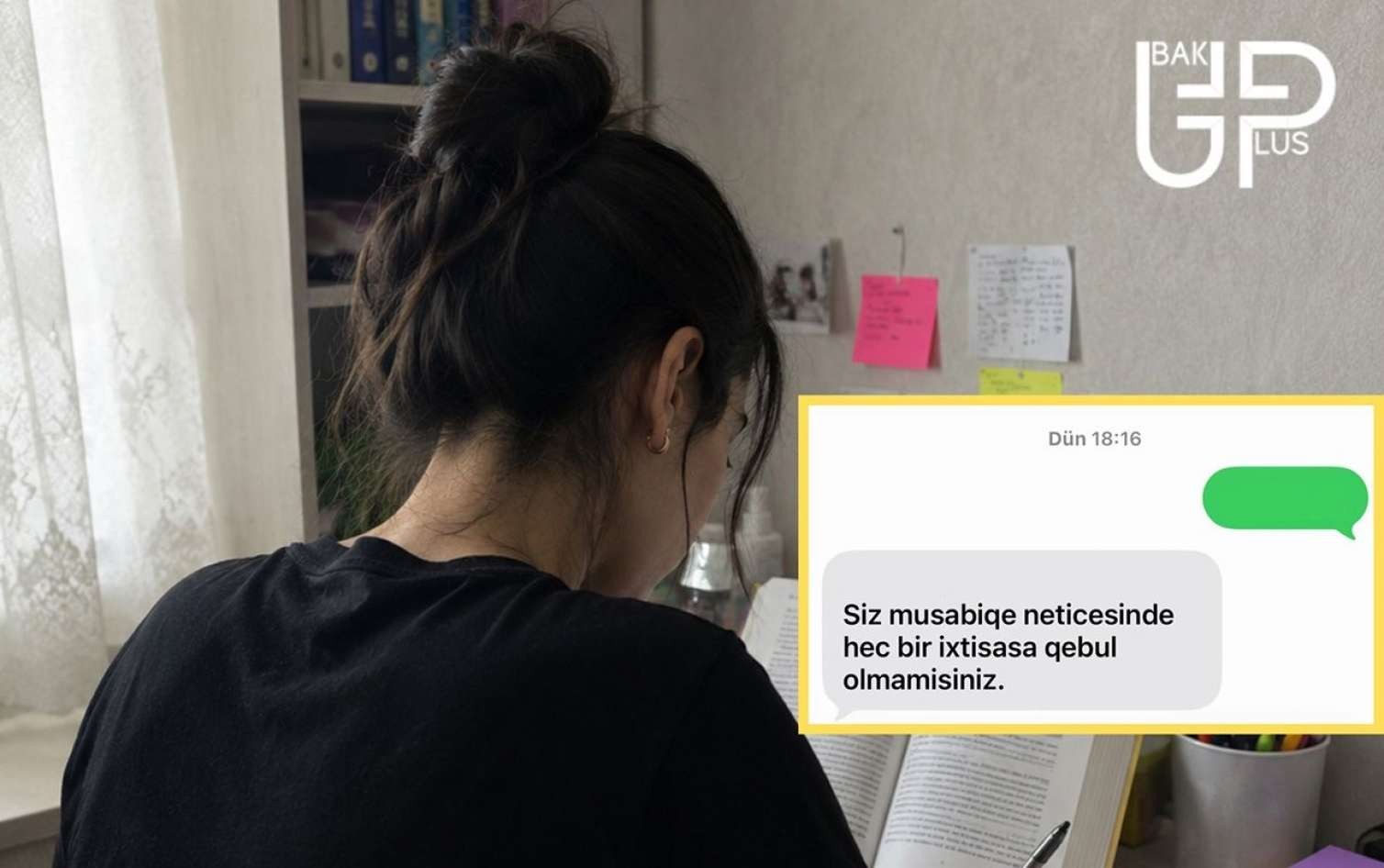 610 bal topladı, universitetə qəbul olmadı