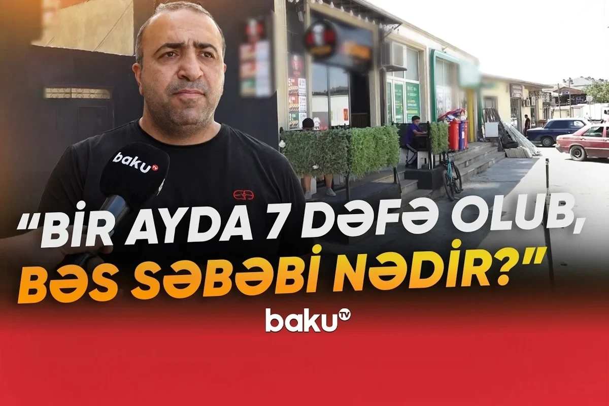 Mehdiabad sakinlərinin işıq problemi: Kabel niyə yanır? - VİDEO