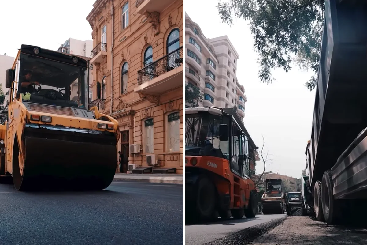 Bakının 30 yol sahəsində təmir işləri yekunlaşdırıldı -