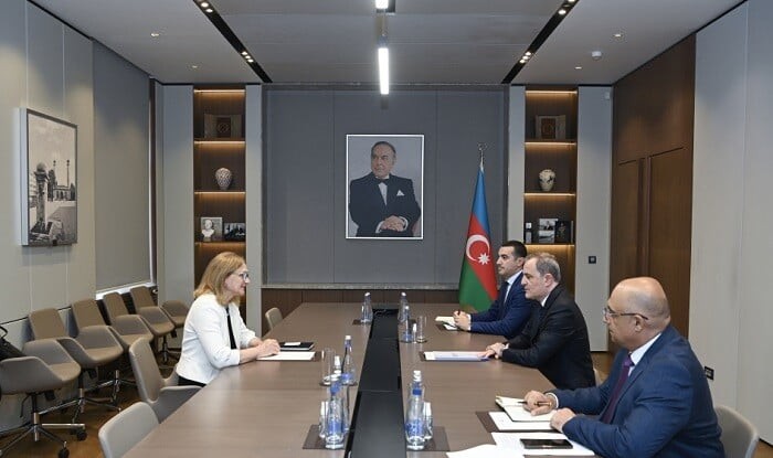 Bayramov meets Estonia's new Ambassador