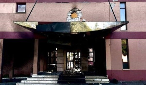 Russian attack damages Odesa football club’s training base