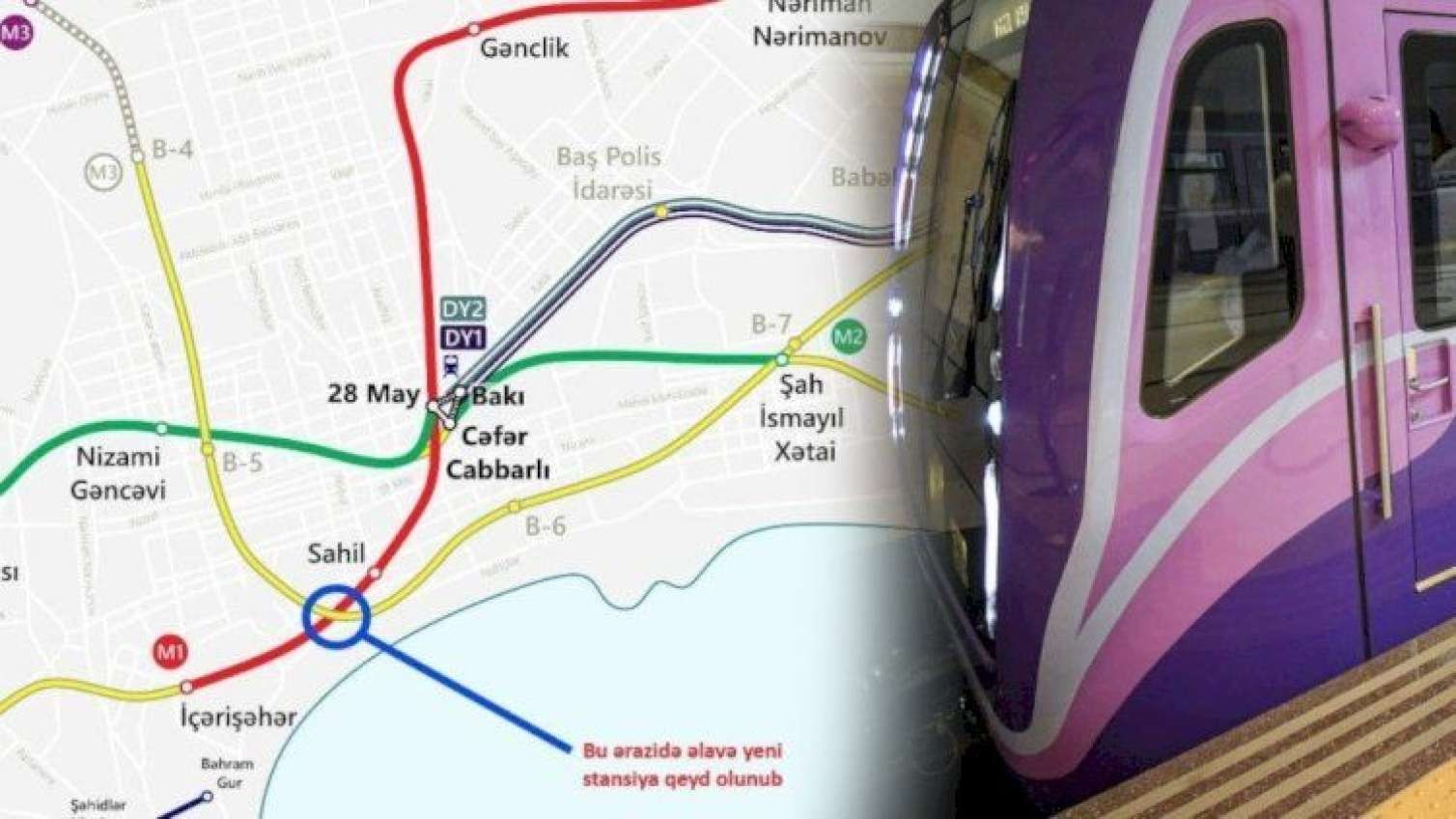 Bakıda 9 yeni metro stansiyası inşa ediləcək -