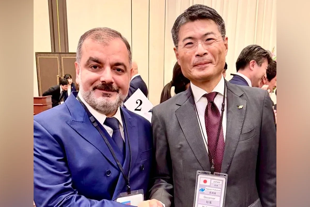 Azərbaycan səfiri Hirata ilə görüşdü