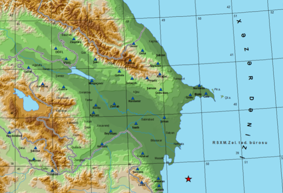 3.3M quake jolts Caspian Sea