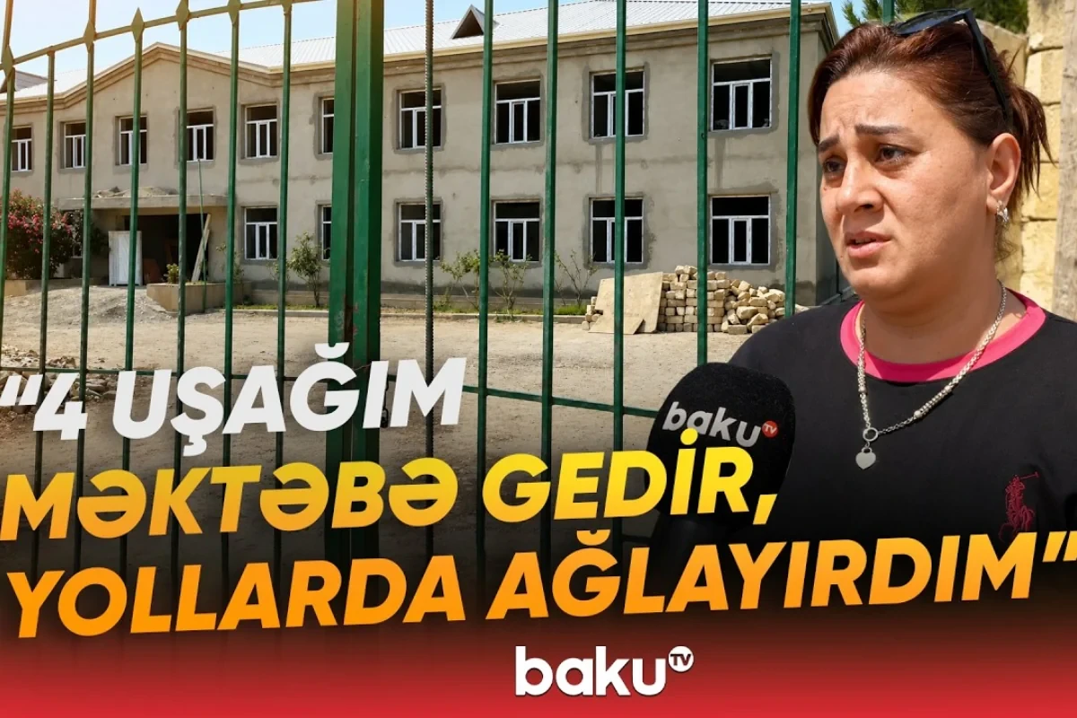 Qobudakı məktəbdə təmir işləri nə vaxt bitəcək? - VİDEO