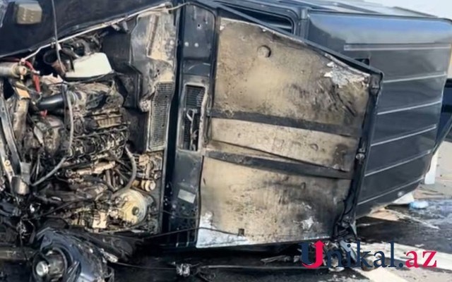 Şuşaya gedən ödənişli yolda "Gelandewagen" aşdı -