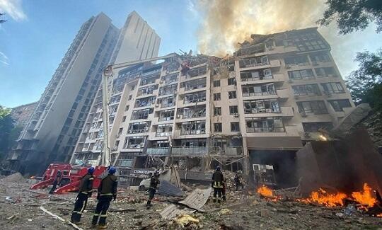 Explosions reported near Ukraine's capital Kyiv