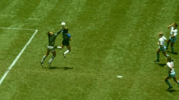 Maradona’s ‘Hand of God’ ball sells for $3.35 million