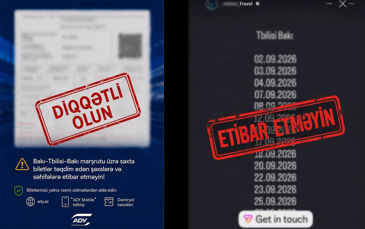 Tbilisiyə saxta bilet satışı ilə bağlı ADY-dən -