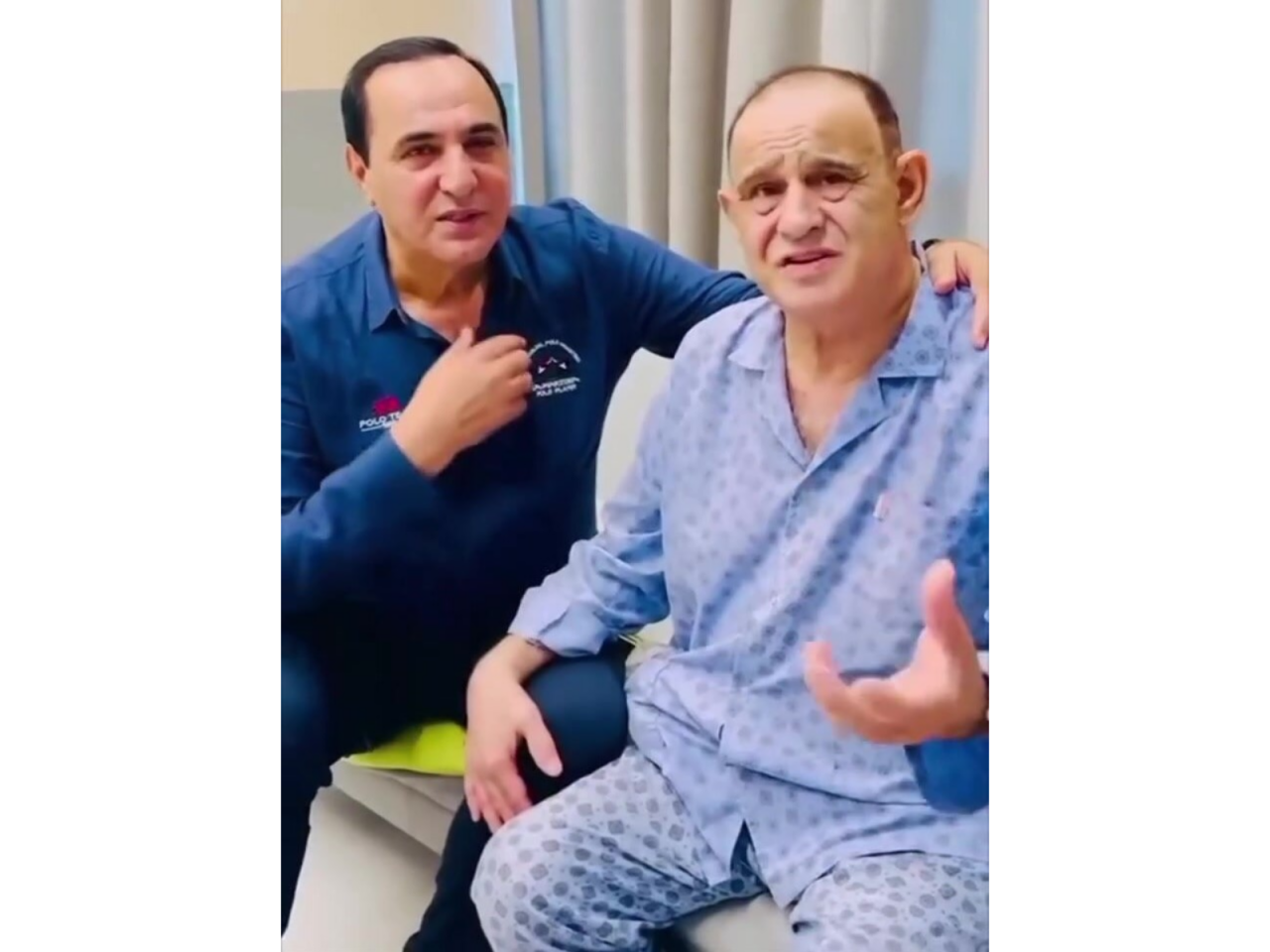 Manaf əməliyyat olunan Tacir Şahmalıoğlu ilə - VİDEO