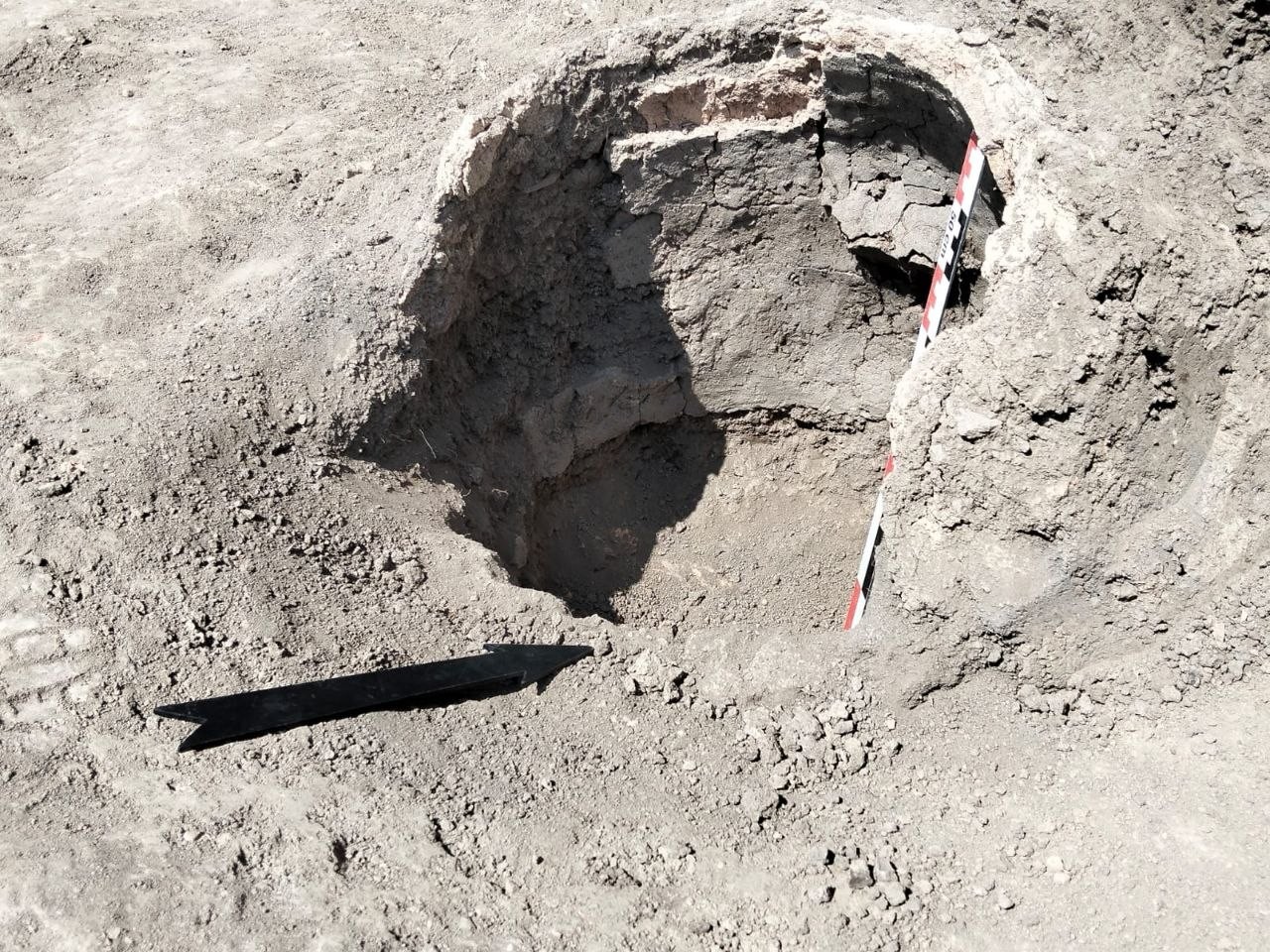 Cəlilabadda qədim yaşayış məskənində ocaq qurğuları
