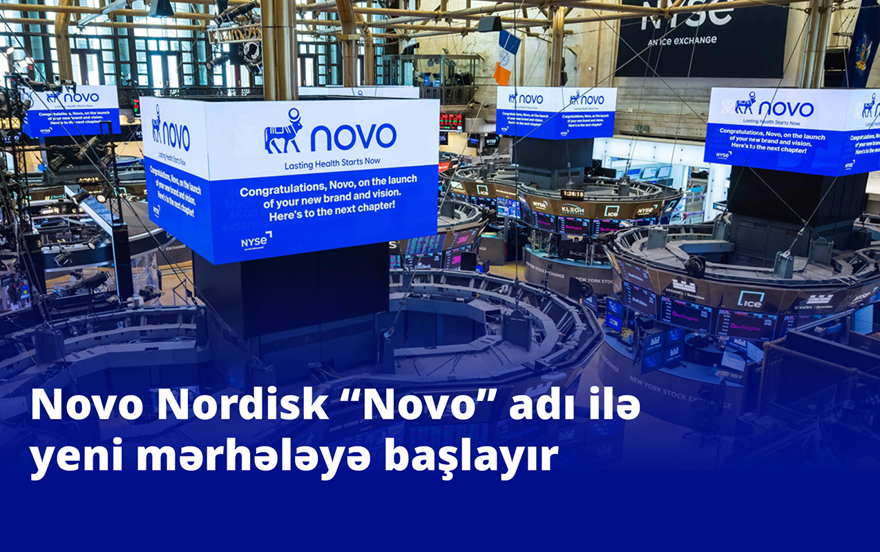 Novo Nordisk “Novo” adı ilə yeni mərhələyə başlayır
