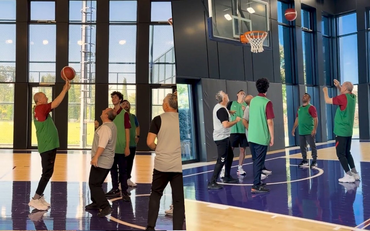 Ərdoğan basketbol oynadı - Deputat videosunu paylaşdı