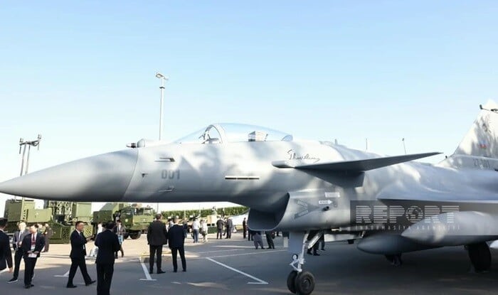 Turkiye, Azerbaijan unveil Hurkush aircraft at ADEX - Photo