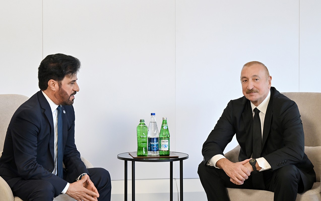 İlham Əliyev Məhəmməd Ben Sulayem ilə görüşdü -