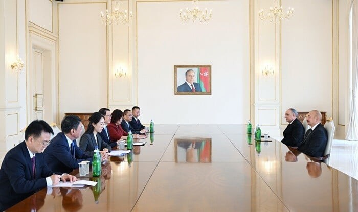 Ilham Aliyev receives China’s Prosecutor General