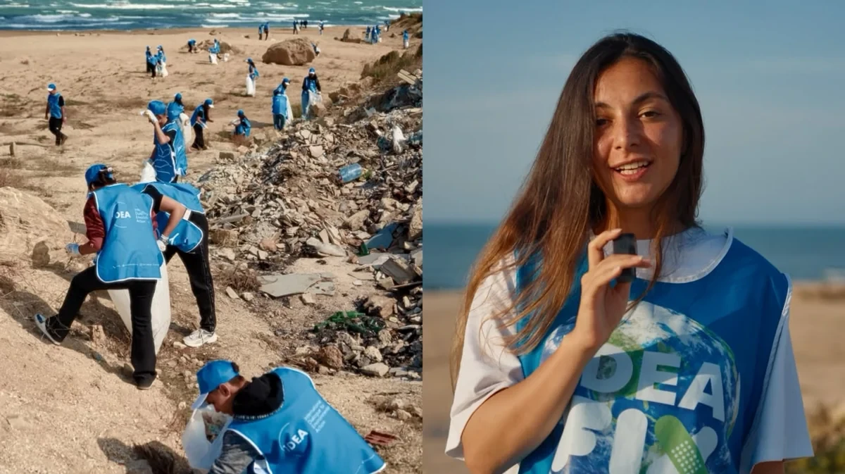 Leyla Əliyevanın təşəbbüsü ilə Bilgəhdə sahilyanı təmizlik aksiyası keçirilib - Video
