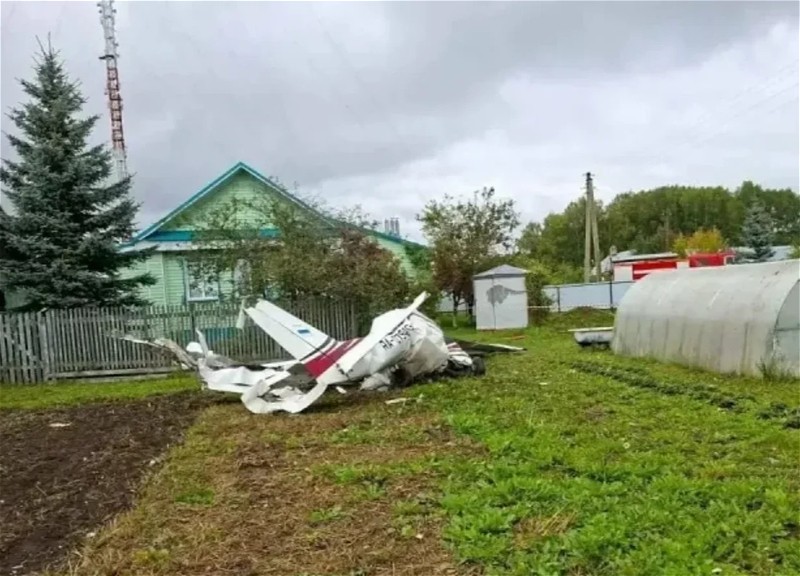 В Татарстане разбился легкомоторный самолет, погибли пилот и пассажир